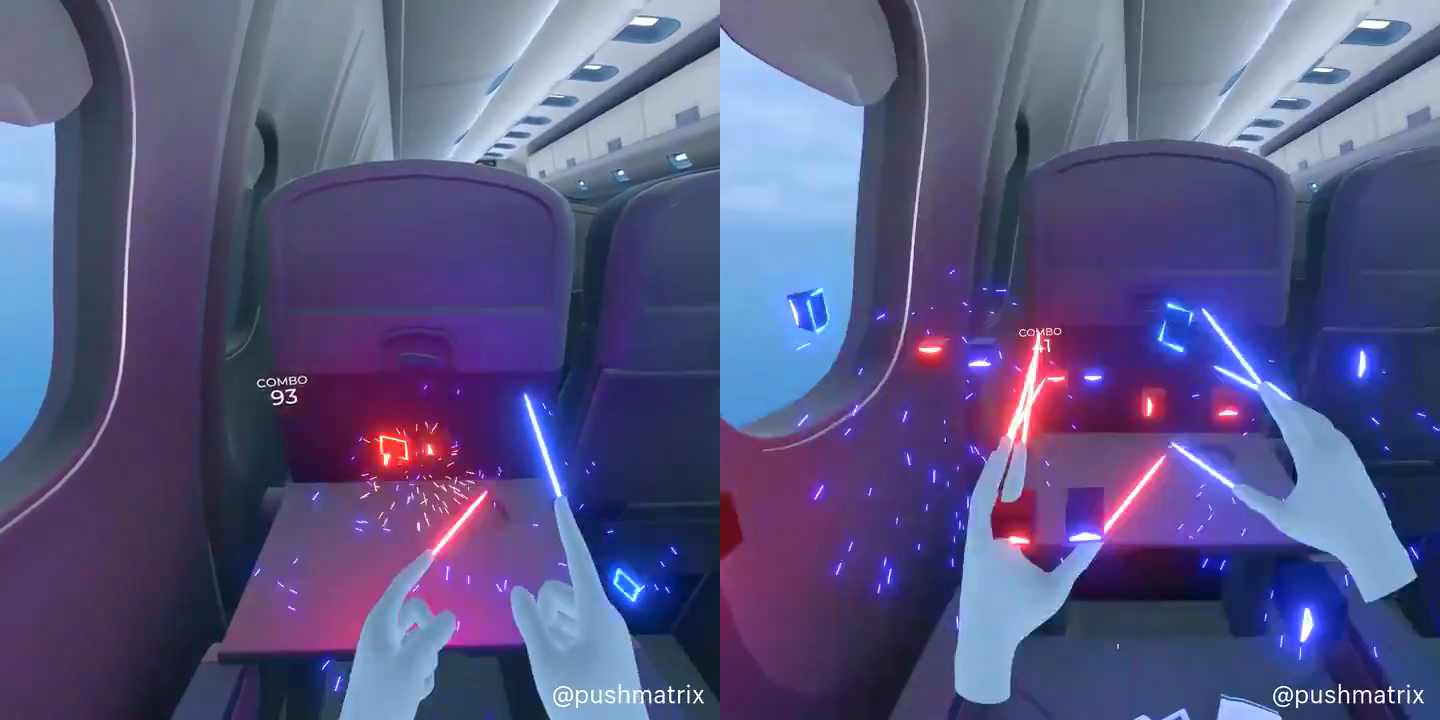 用Quest手部交互玩《Beat Saber》是什么体验