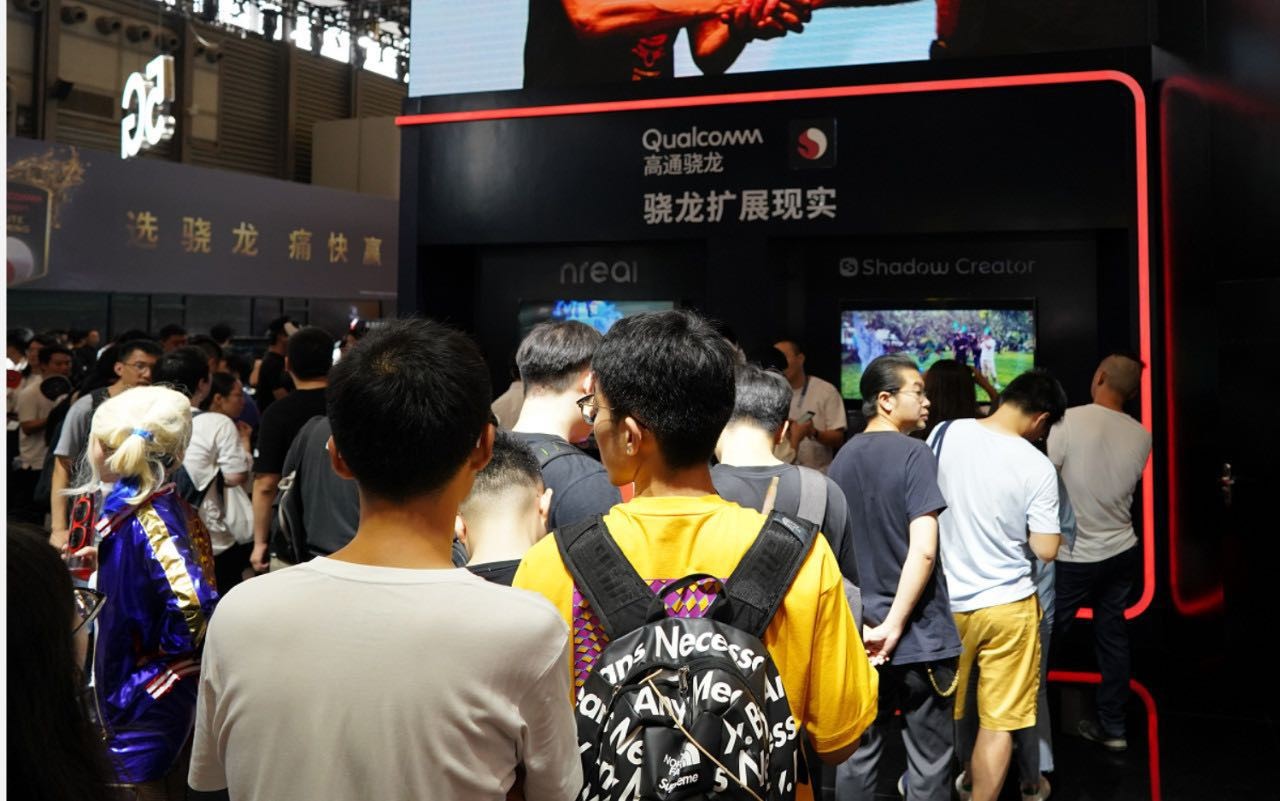 ChinaJoy2019：影创即墨（JIMO）高通展台引热潮