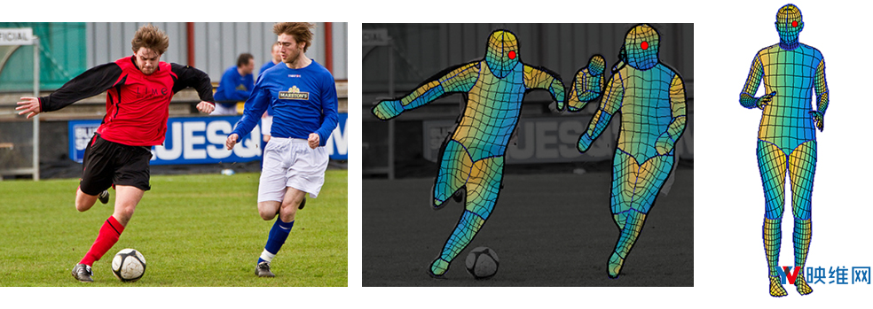 将2D图像人物实时映射3D模型，Facebook开源DensePose技术