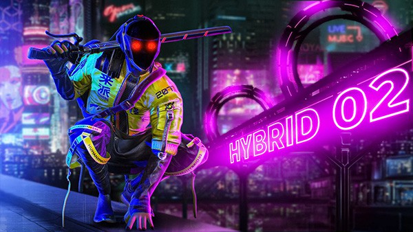 Hybrid 02 Maya Rig – 最适合动作练习的附带 Maya 绑定的免费模型！