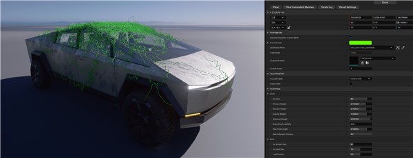 Crazy Ivy Plugin for Unreal Engine – 可根据地形生成真实常春藤的UE5插件发布！