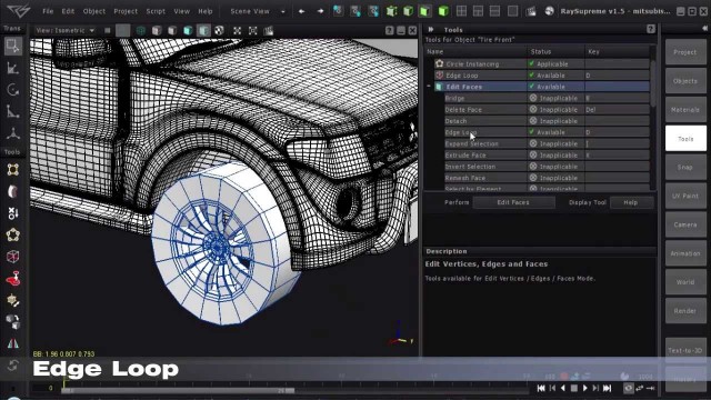 RaySupreme 3D Features – 备受关注的3D建模＆渲染软件！功能介绍视频公开！