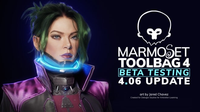 Marmoset Toolbag 4.06 Beta – 现已公开对 USD 以及导入/导出方面进行大幅改进的最新测试版！