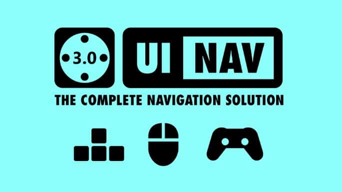 UI Navigation 3.0 – 可通过鼠标、键盘、游戏手柄导航的UMG菜单，轻松构建的开源 Unreal Engine 插件！新版本已发布！