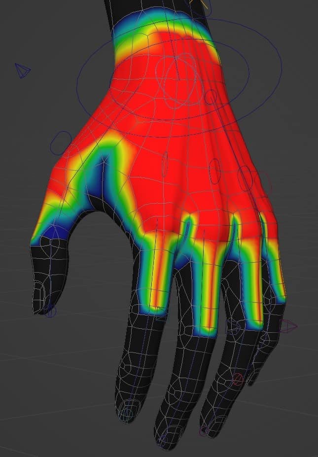 Tendons – 注目腱的表现！Chris Jones氏使用Blender制作的手部绑定模型影像！