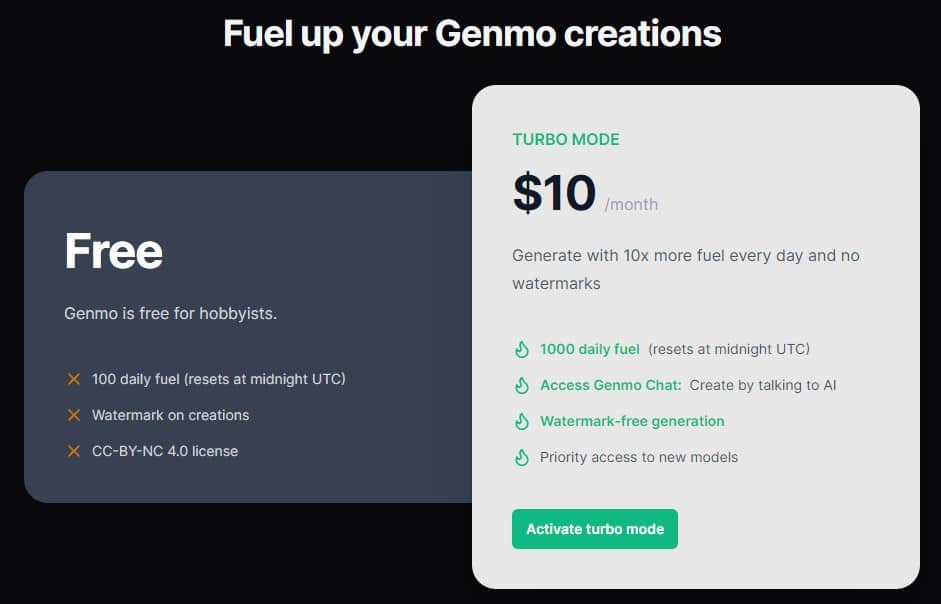 Genmo Replay v0.1 – 在浏览器上通过简单界面从文本生成视频！Genmo发布的新AI视频生成模型！目前可免费使用！