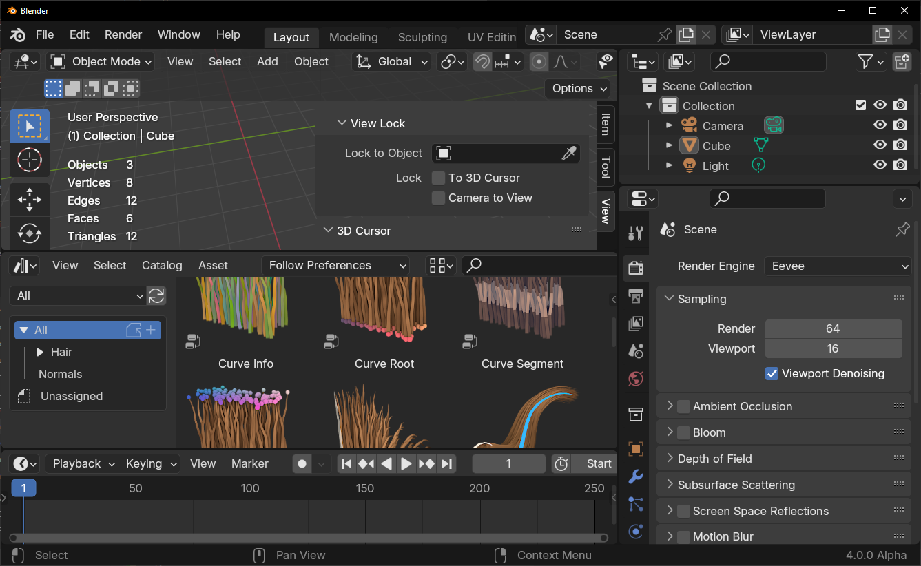 Blender 4.X 功能 – 检查已在测试版公开的 4.0 及未来将实现的 4.X 系列值得关注的功能！基于节点的工具制作！新 Principled BSDF！下一代 EEVEE 等！