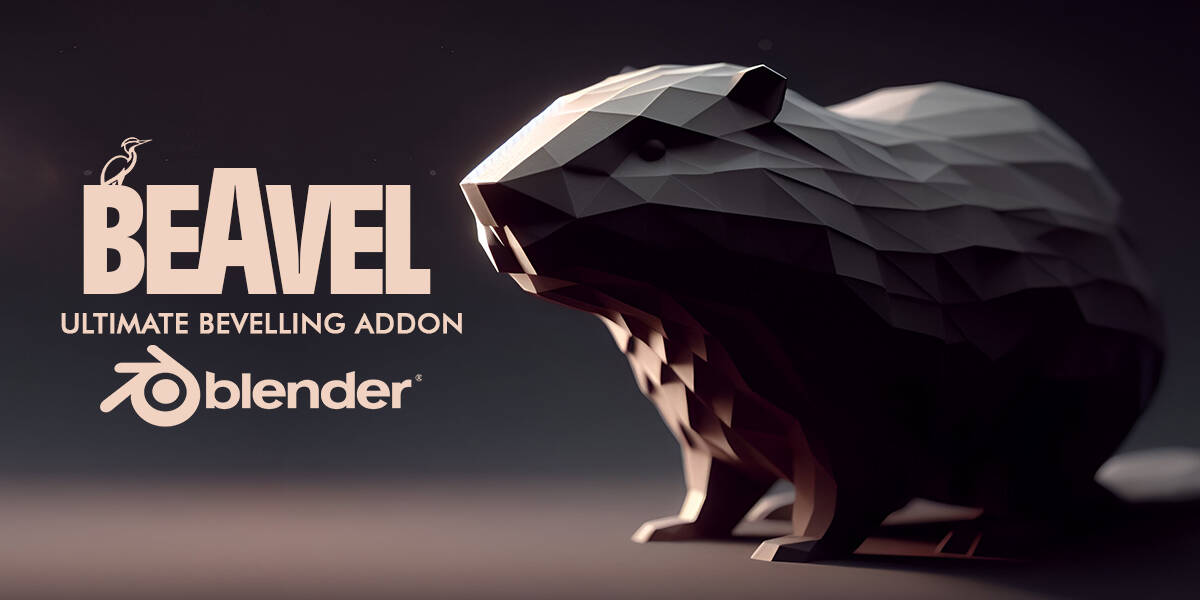 Beavel – 可轻松执行不重叠倒角的 Blender 插件！