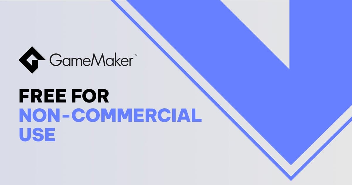GameMaker Free for Non-Commercial Use – 专注于2D游戏开发的引擎『GameMaker』在非营利目的下可免费使用！