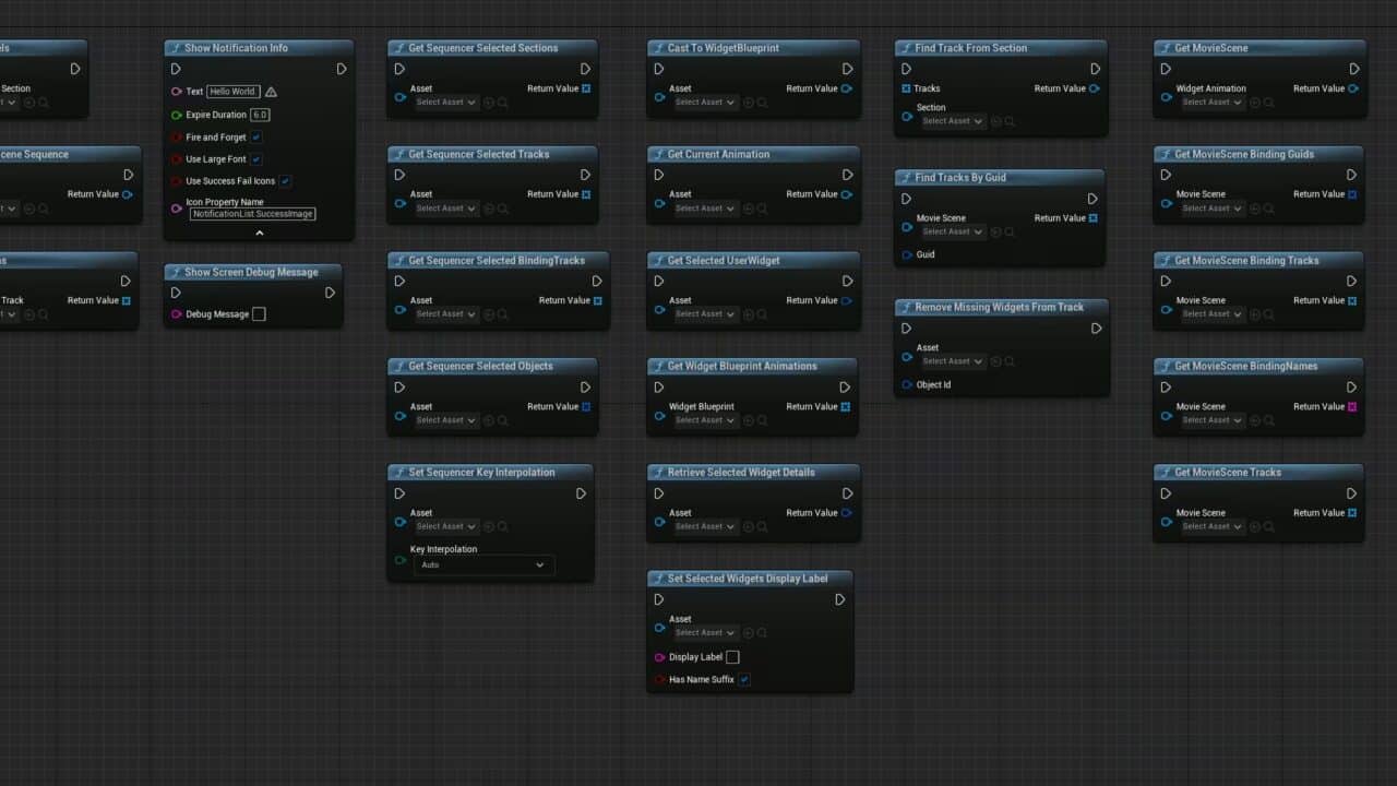 UI Effect Function Library – 面向 Unreal Engine 5 的 UI 特效函数库插件！免费公开！