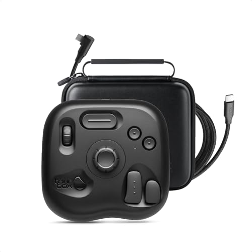 TourBox Lite – 面向创作者的左手设备，新登场简约且稍便宜的入门型号！搭载8个按钮＆旋钮＆滚轮！