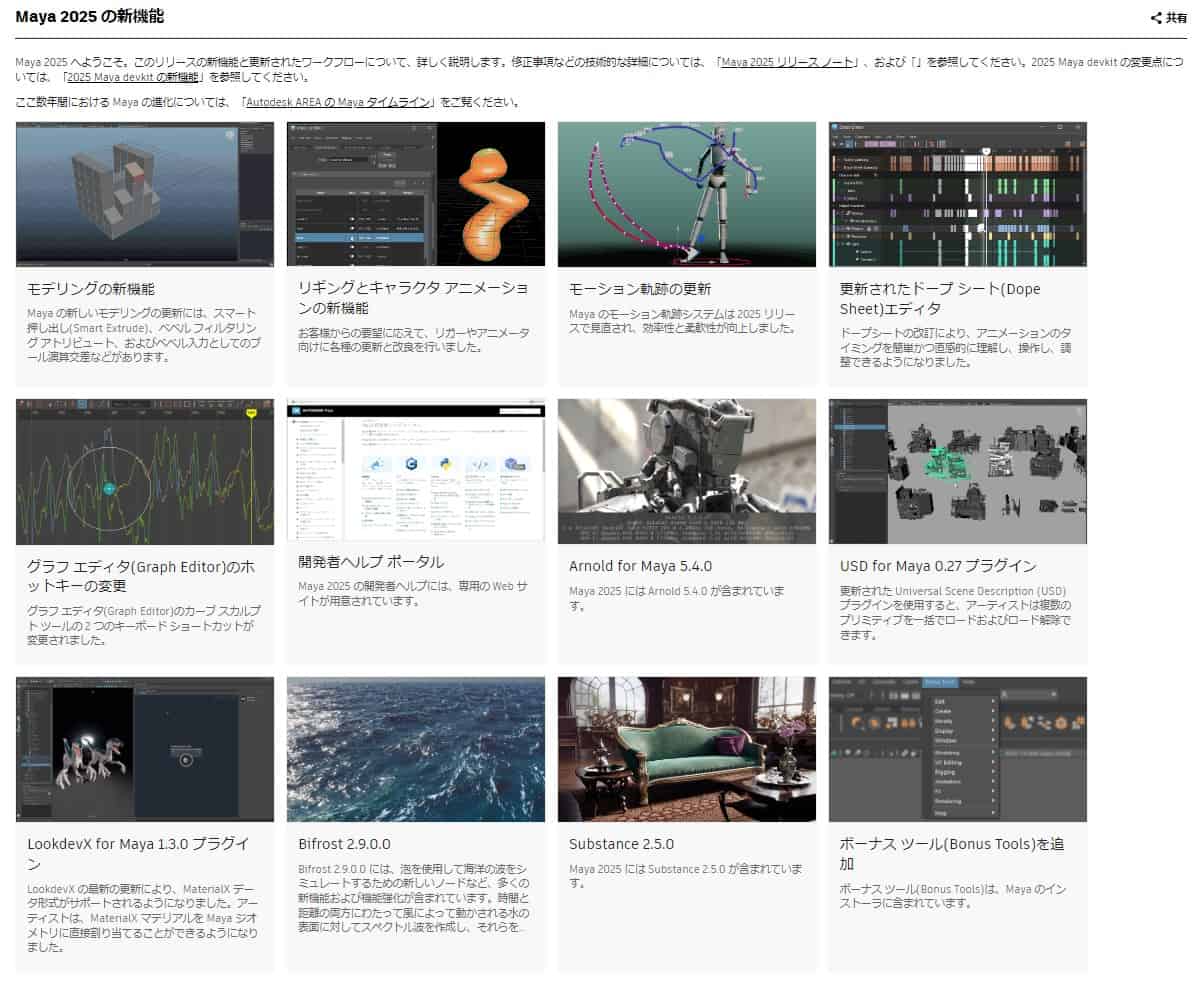Maya 2025 – 智能挤出！倒角改良！Dope Sheet 编辑器重新设计！新的变形器管理器！更快的运动轨迹！新的关节朝向选项！Bifrost 海洋模拟等等！