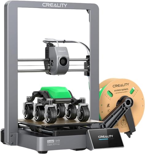 Creality Ender-3 V3 3Dプリンター 600mm/s高速 300℃ 自動レベリング 20000mm/s²加速度 2 つの冷却ファン ...