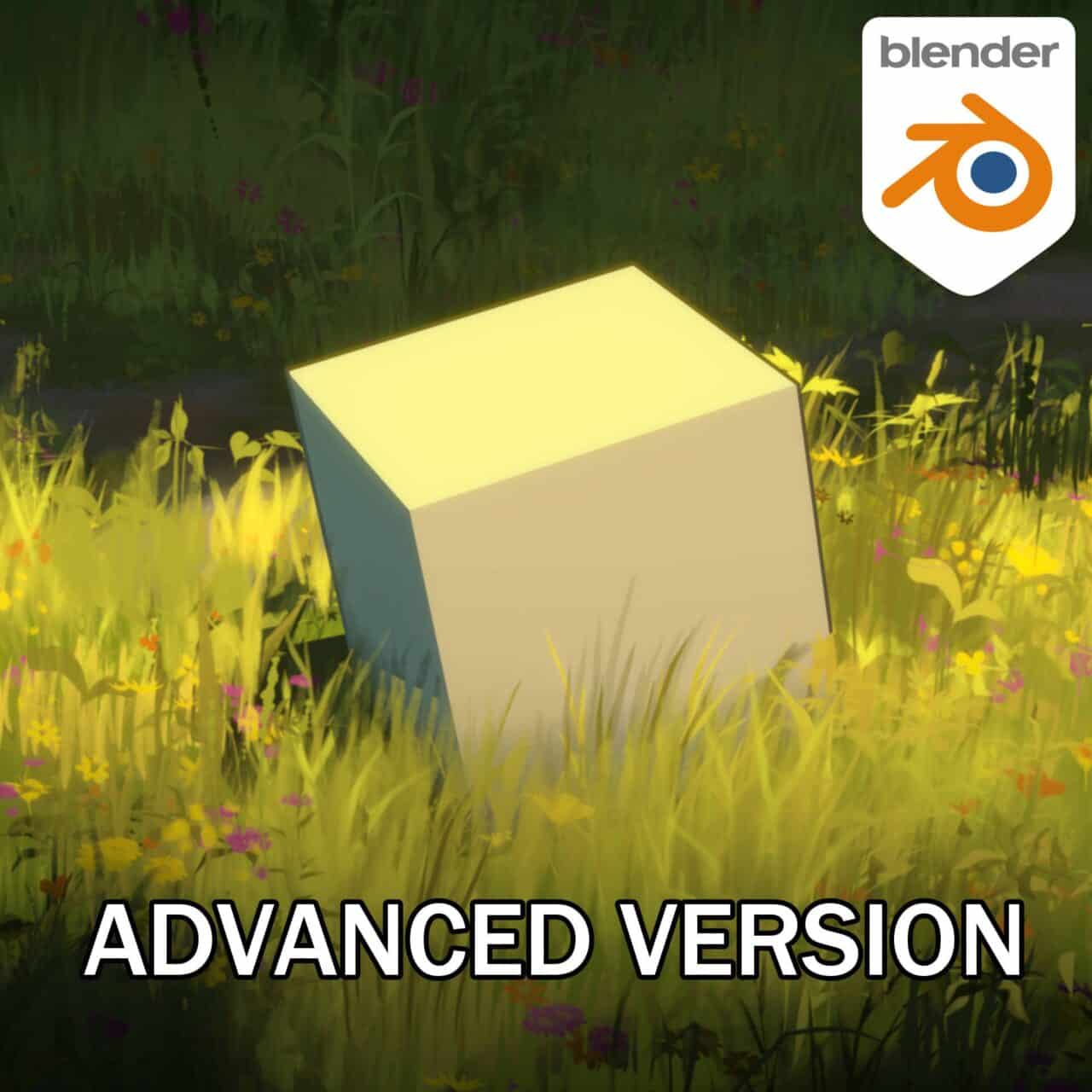Grass Generator ADVANCED – 基于 Blender 4.1 的 Geomety Nodes 构建的草生成器！可免费下载至 2024年6月30日！
