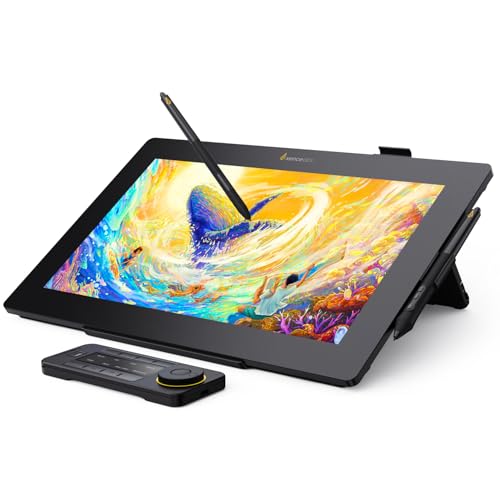 XENCELABS 液晶ペンタブレット 16インチ 4K有机ELスクリーン クイッキーズ付き 液タブ ペン2本付き 8192レ...