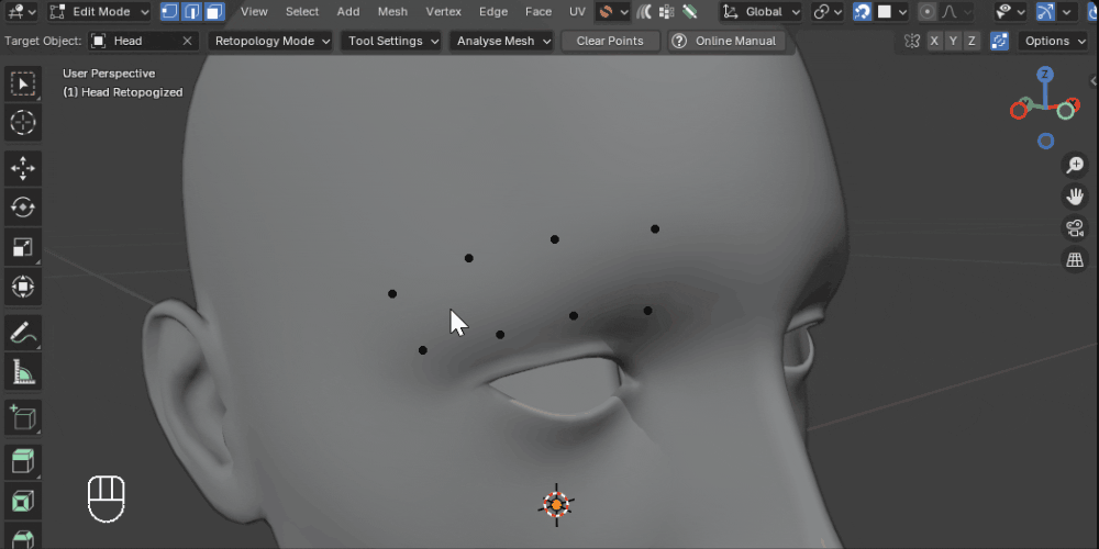 Quad Maker Beta – 搭载多种便于手动重拓扑工具的 Blender 插件正在开发中！最新测试版视频公开！现正招募测试者！