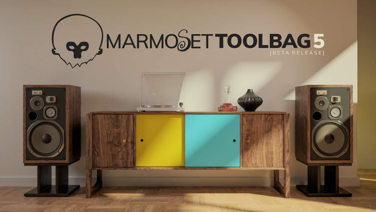 Marmoset Toolbag 5 Beta – UDIM正式支持！交互式烘焙！倒角着色器！绘画新功能！渲染速度改进！实时可视化＆外观开发＆纹理绘画＆烘焙工具的最新重大更新公开测试版！