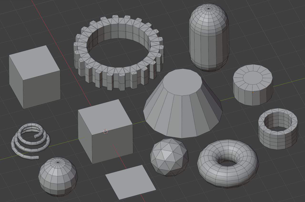Modern Primitive – 可利用 Blender 4.3 的 Geometry Nodes 用 Gizmo 生成非破坏式基础体的 Blender 插件！已在 Extensions 免费公开！