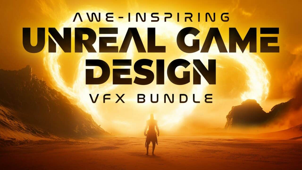 令人惊叹的 Unreal Game Design VFX Bundle – SHOGUN GAMES 的 86 种面向 Unreal Engine 5 的 VFX 与背景 Prop 资产可享最高 97% 折扣购买！￥490,609→￥3,330