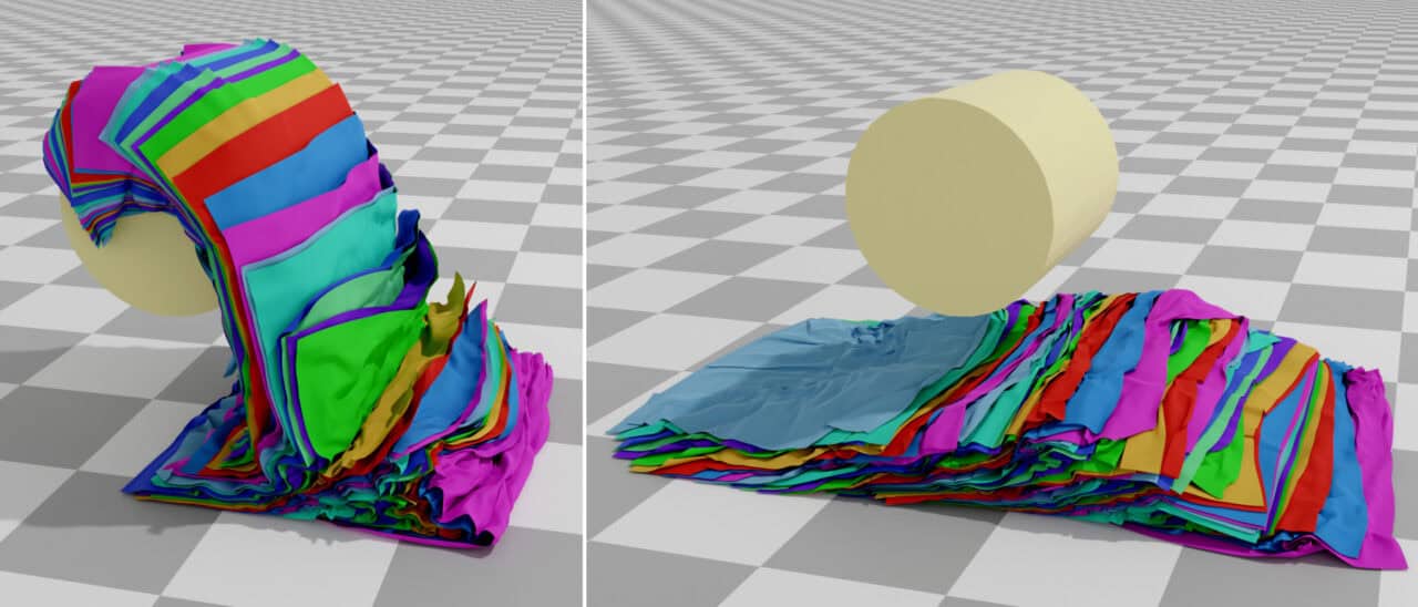 Offset Geometric Contact（OGC）- 实现更少穿透的布料仿真成为可能的技术方法！
