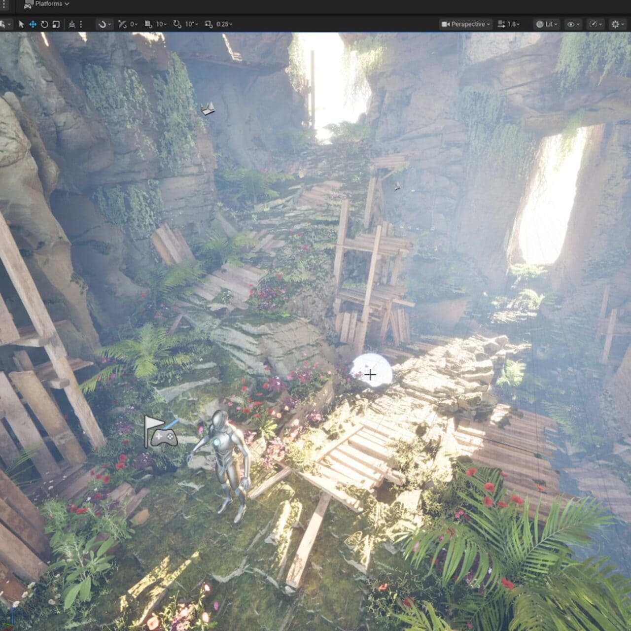 【PR】Unreal Engine 5中的AAA环境制作 – 使用UE5的AAA环境制作讲解教程课程！Wingfox开始上架！