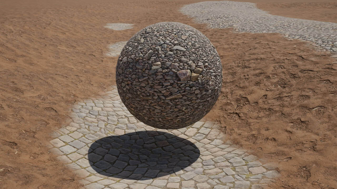 FPOM – Fast Parallax Occlusion Mapping | 能用低成本POM表现出接近Nanite Displacement的立体表面效果的Unreal Engine材质！