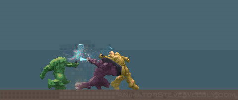 太棒了！由自由动画师 Stephen Vyas 制作的充满动感的 3D 动作 GIF 图片引发热议！