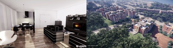 在 UnrealEngine3 CryEngine3 中的实时建筑可视化 – Hristo Petrov氏制作的精美实时建筑可视化！