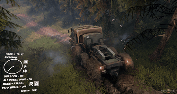 SPiNTiRES The Ultimate OffRoad Challenge – 会随轮胎改变地面起伏的真实车辆模拟器游戏！究极的越野挑战！