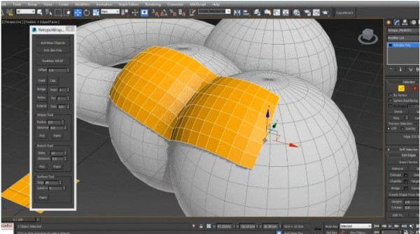 Retopo Wrapper Surface Tool – 法国技术美术Clovis Gay制作的面向3ds Max的重拓扑工具视频！