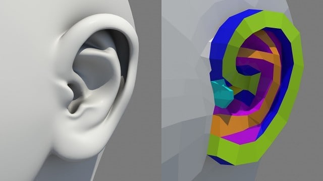 Ear Modeling – 通过视频了解“耳朵”建模！以动态展示头部建模的“Human Head Modeling”视频而广为人知的“牛山雅博氏”带来的新视频！