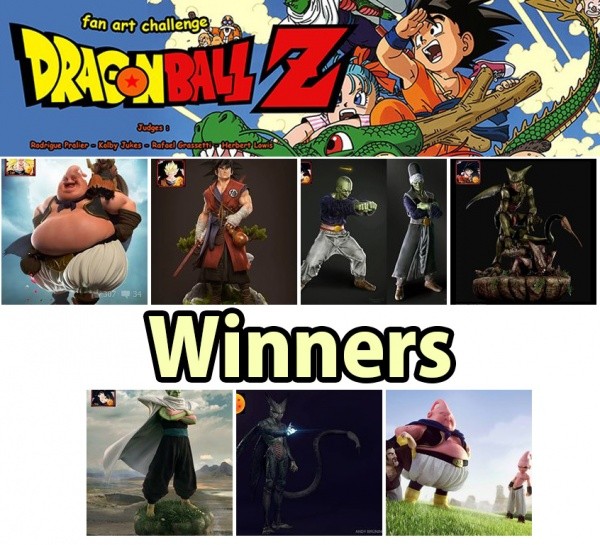 DBZ Contest Winners – 在 Facebook 举办的《龙珠Z》粉丝艺术挑战赛优胜者公布！