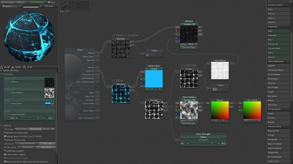 Shader Forge 上架 Asset Store – 备受期待的 Unity 用节点式实时着色器编辑器终于发布！