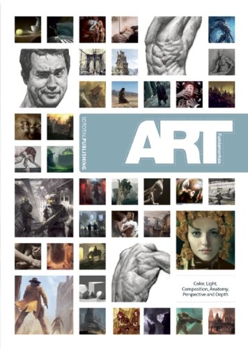 Art Fundamentals – 颜色、光线、构图、解剖学、视点与深度 3DTotal推出解说艺术基础的新书登场！