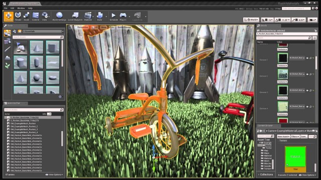 Inside Unreal Layered Materials – 公布了介绍 UnrealEngine4 图层材质功能的视频！