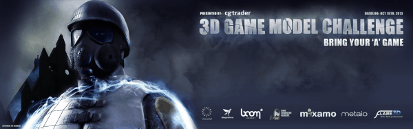 3D Game Model Challenge – CGTrader举办的3D游戏艺术大赛开赛！轻松参与！还有豪华赞助奖品！