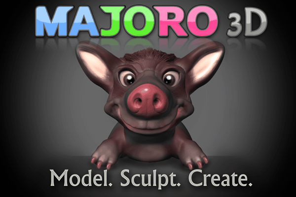 Majoro3d – 来历不明的3D雕刻与绘画软件！正在接受预订！有人愿意当小白鼠吗？