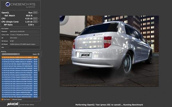 Maxon CINEBENCH R15 – 基于 Cinema4D 的 3D 基准测试软件最新版「CINEBENCH R15」发布！