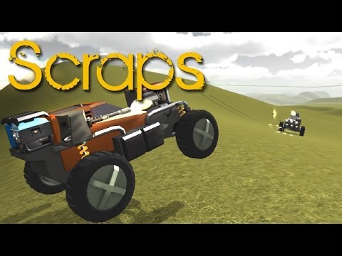 Scraps – 可自由自定义并武装载具进行对战而备受关注的Unity制作游戏登陆Kickstarter！Win Mac Linux