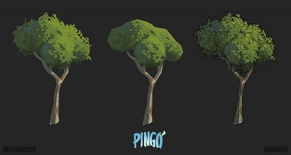 New Approach to Handpainted Environments – 手绘感很棒的3D背景模型方法！