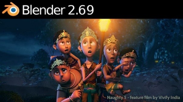 正式支持 Blender 2.69 FBX 导入的最新稳定版发布！- 官方网站也大幅改版！