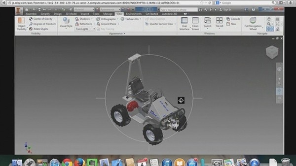 实现可从浏览器上操作 Autodesk 产品的应用程序提供！by Autodesk＆Amazon＆Mozilla＆Nvidia