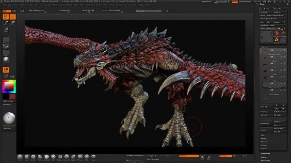 Zbrush Polypaint - Liolaeus