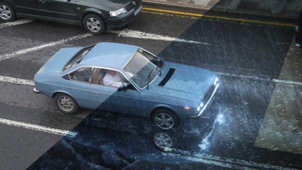 Creating A VFX Rainy scene – 使用 Photoshop 和 After Effects 制作真实雨景的教程视频！