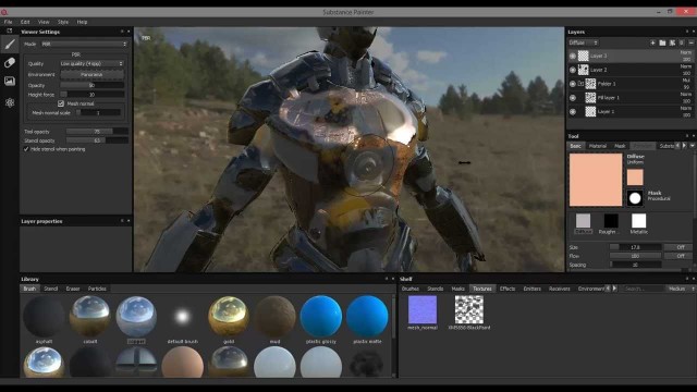 Substance Painter Beta 1 Walkthough Video