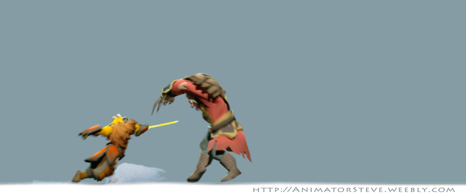 Fight IV – 以动感十足的3D动作GIF而闻名的Stephen Vyas氏新作战斗动画公开！