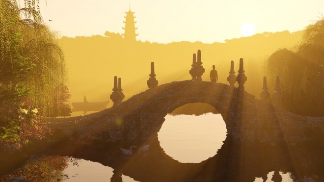 Lumion 5.0 Volumetric Sunlight