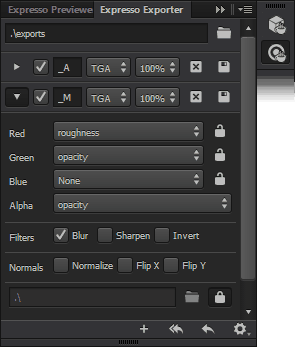 Expresso! 0.3 Alpha – 搭载有助于纹理制作的 3D 模型查看面板与地图导出器的 Photoshop 扩展！