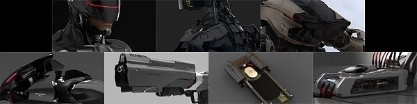 Robocop 2014 Concept Design – 由高超机械建模师Vitaly Bulgarov设计的新生“ROBOCOP（机械战警）”高分辨率图像公开！