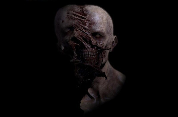 Creature Head Maya DX11 Viewport2.0 – 由CG艺术家石川氏制作的僵尸头模型！Maya的视口完全变成恐怖片！